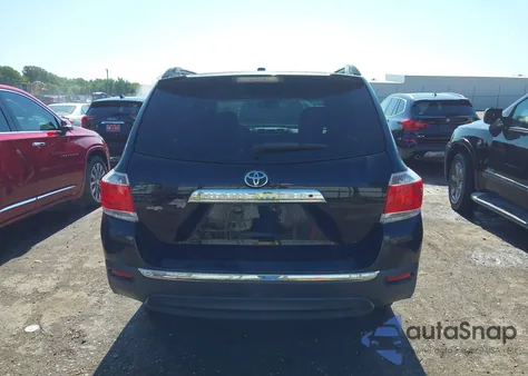 2012 Toyota Highlander Se V6 из США, поврежденный, VIN 5TDZK3EH8CS089125